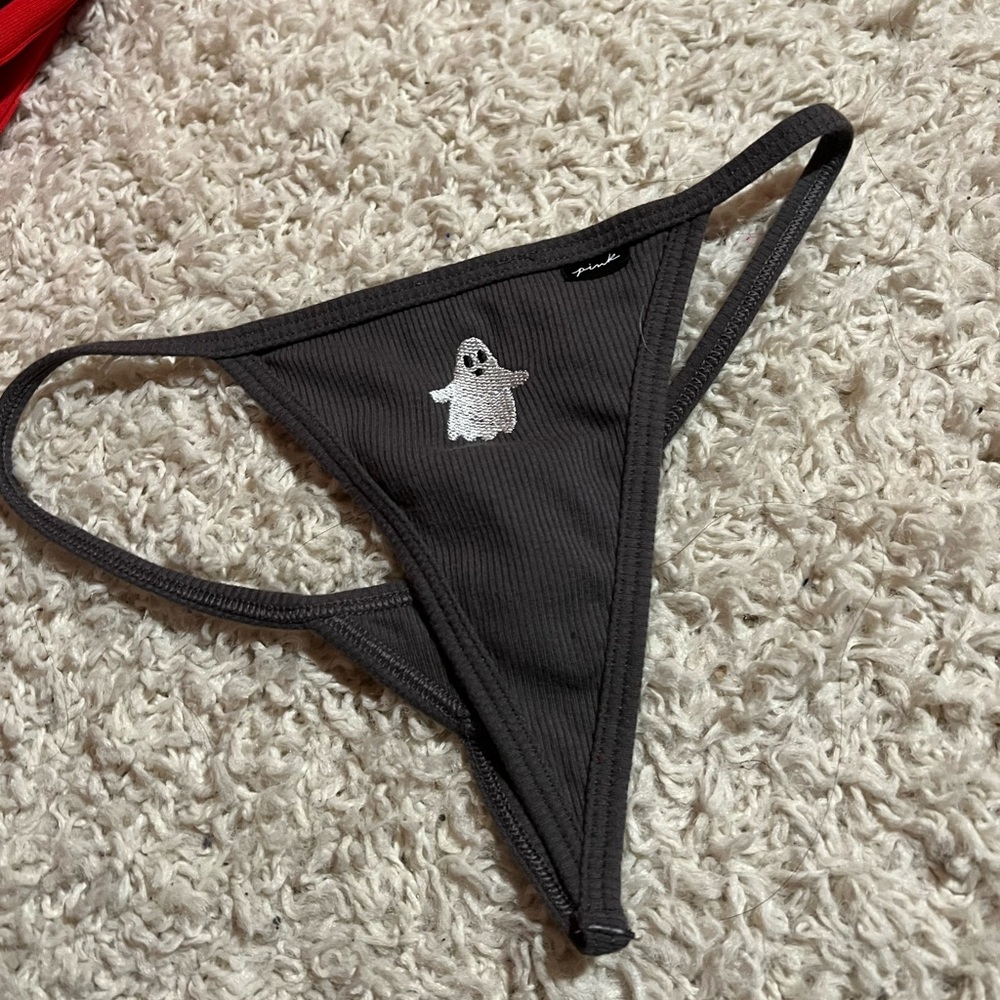 Spooky Ghost Size Small Thong From Victoria Secrets